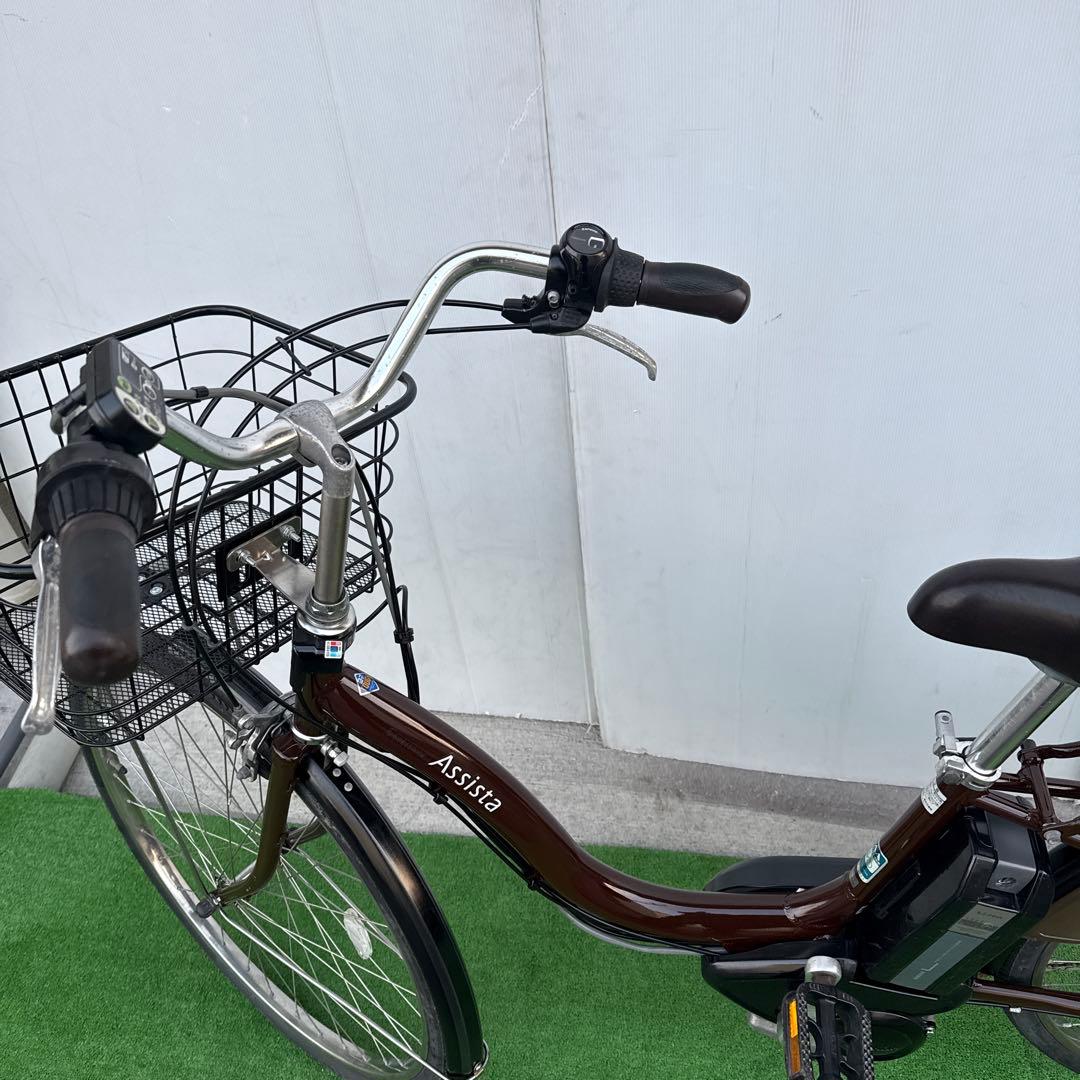 ブリヂストン電動アシスト自転車26インチ8.9Ah ブラウン