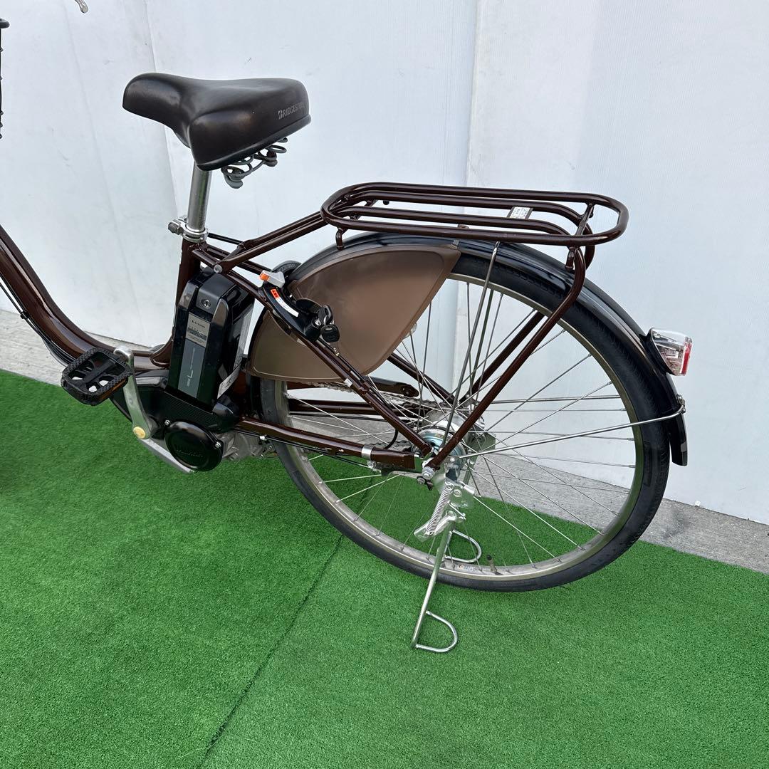 ブリヂストン電動アシスト自転車26インチ8.9Ah ブラウン