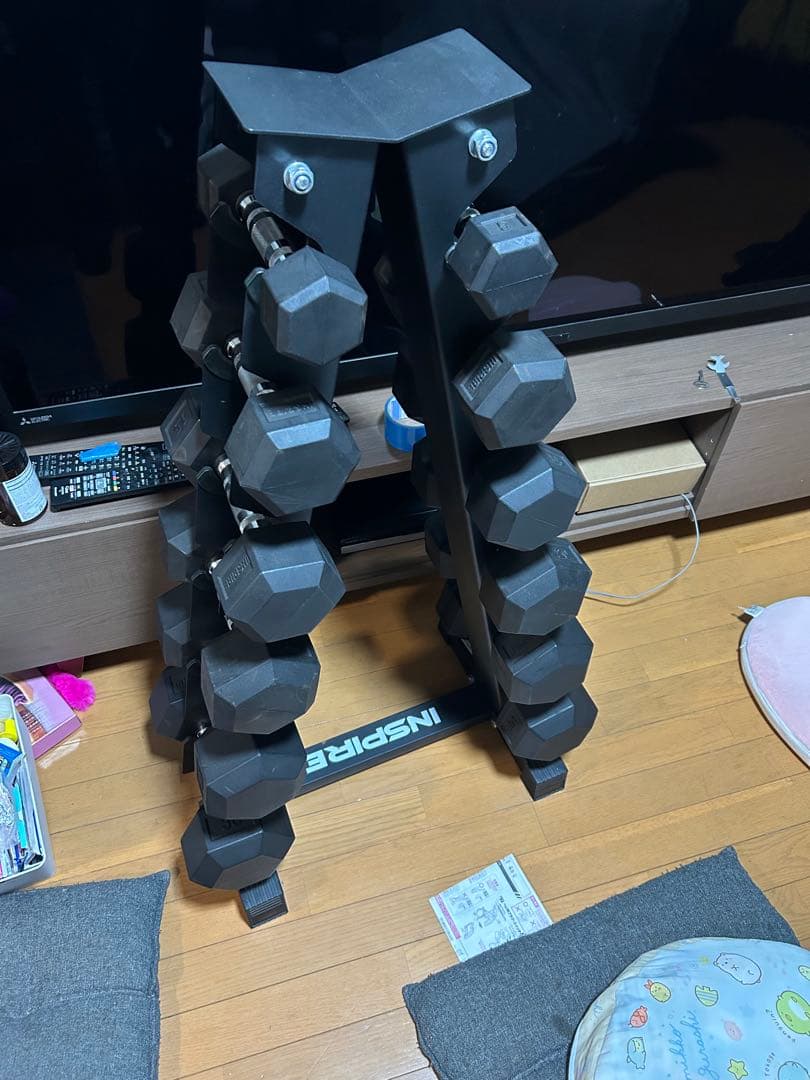 INSPIRE ダンベルラックセット