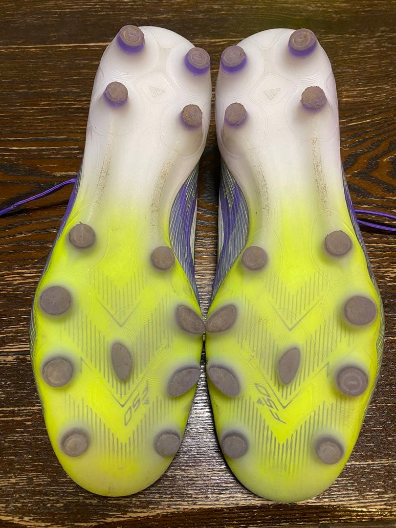adidas F50 紫/緑 サッカーシューズ
