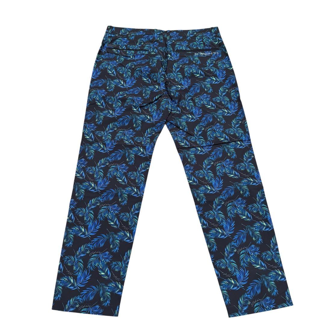 【50％オフ】定価2.1万円 St ANDREWS ゴルフパンツ 柄 メンズ