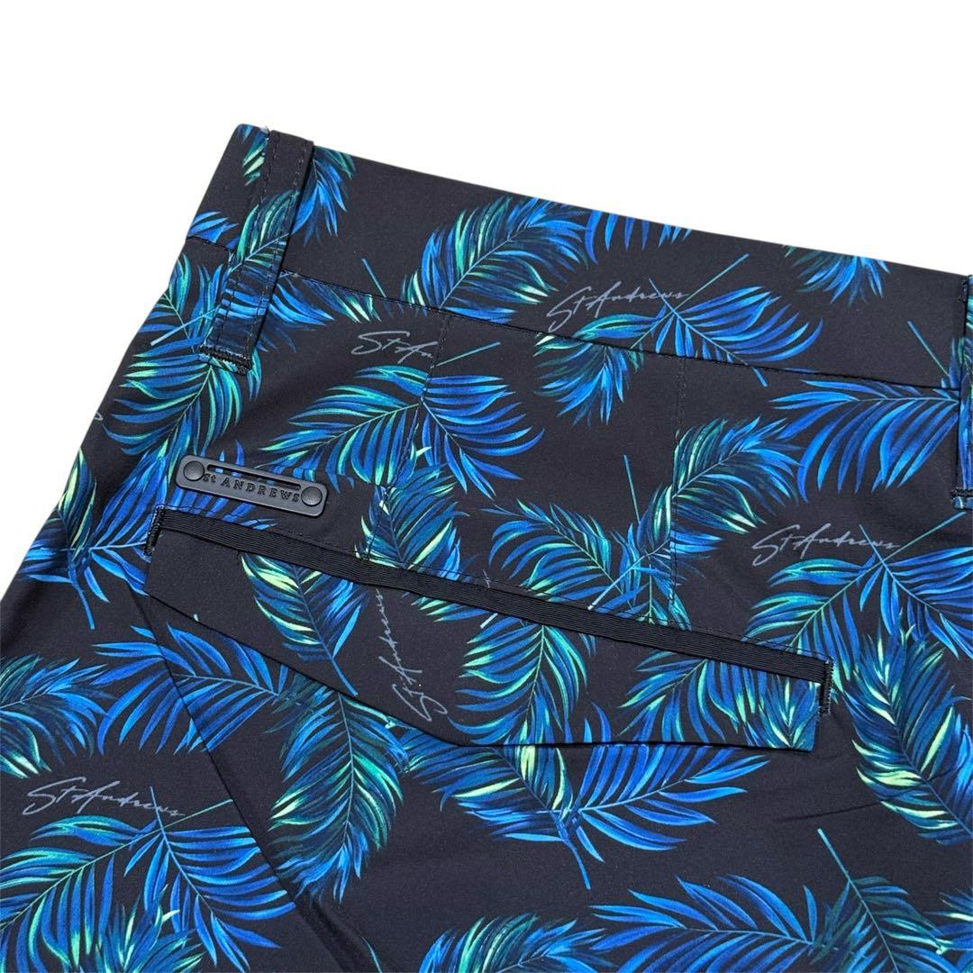 【50％オフ】定価2.1万円 St ANDREWS ゴルフパンツ 柄 メンズ