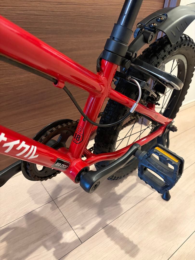 ヨツバサイクル 18 ヒーローレッド
