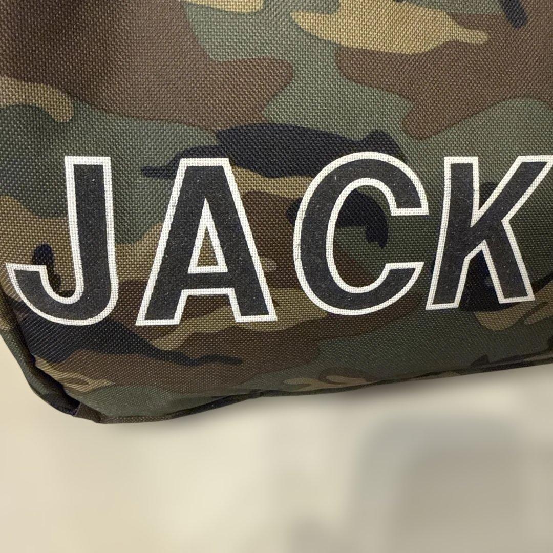 JACKBUNNY ジャックバニー　迷彩　カモフラ　大容量　BIG トートバック
