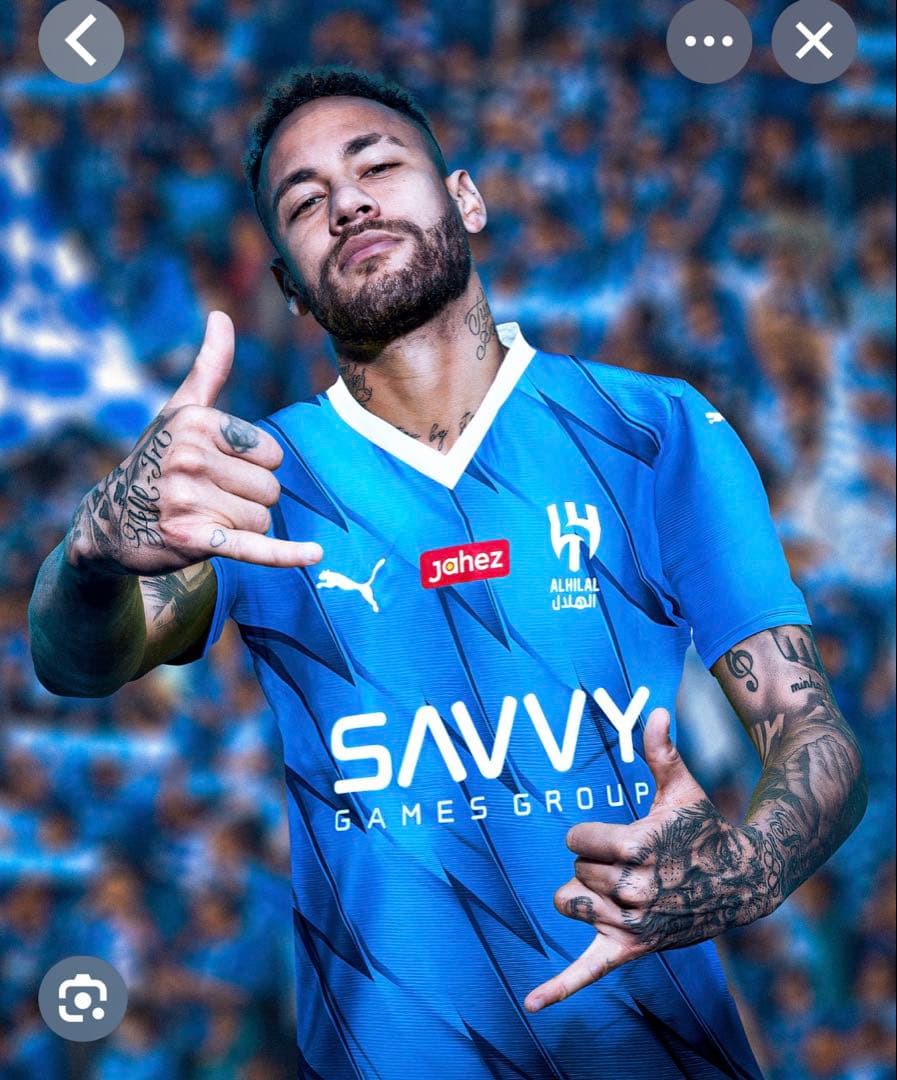 Puma Al Hilal シャツ 10 Neymar Jr.