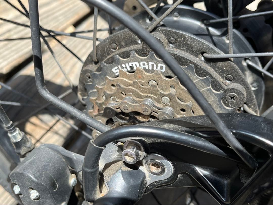 【送料込‼︎】PYKES PEAK X20 電動アシスト自転車折りたたみ走行距離少
