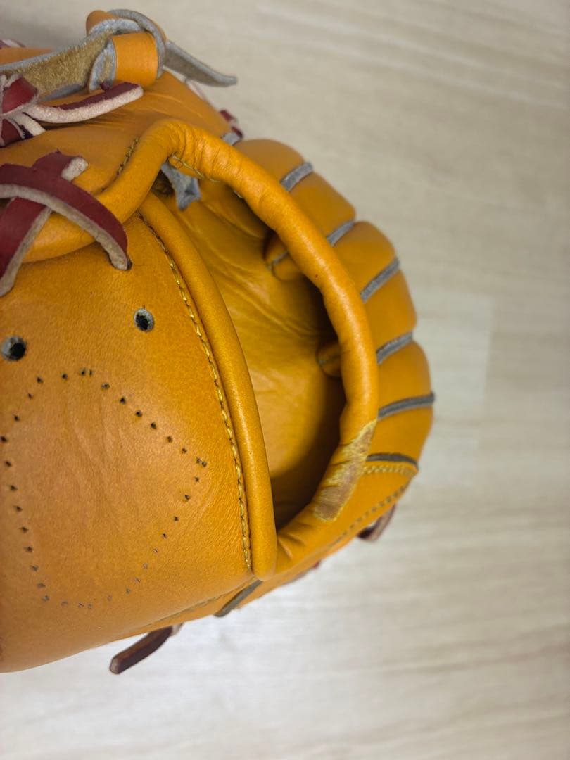 リンドスポーツ　硬式グローブ　紐交換済