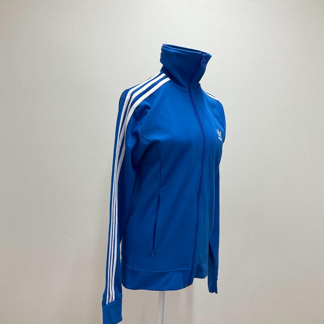 adidasカラートラックジャケット ジャージ　青