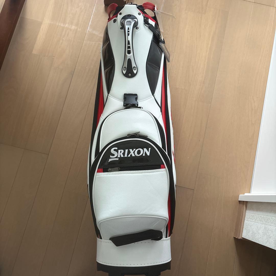 Srixon ゴルフバッグホワイト/レッド