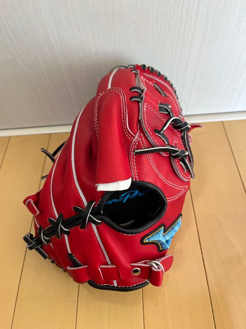 値下げ中　新品ミズノプロ ダイバーシティブルー　軟式オーダーグローブ
