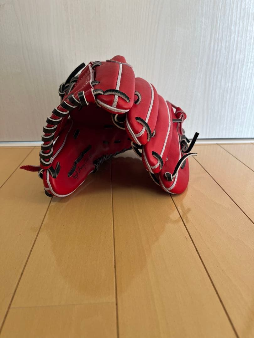 値下げ中　新品ミズノプロ ダイバーシティブルー　軟式オーダーグローブ