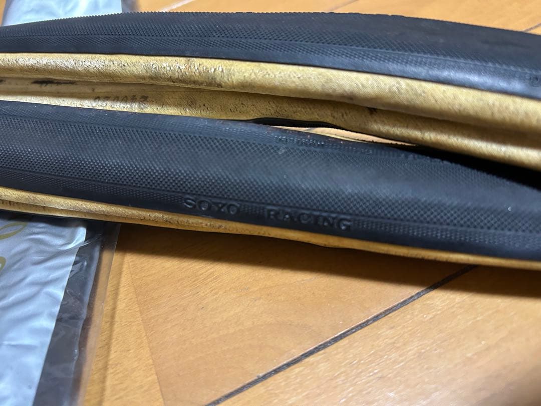NJS 競輪　上がりタイヤ2本　SOYO GOLD STAR