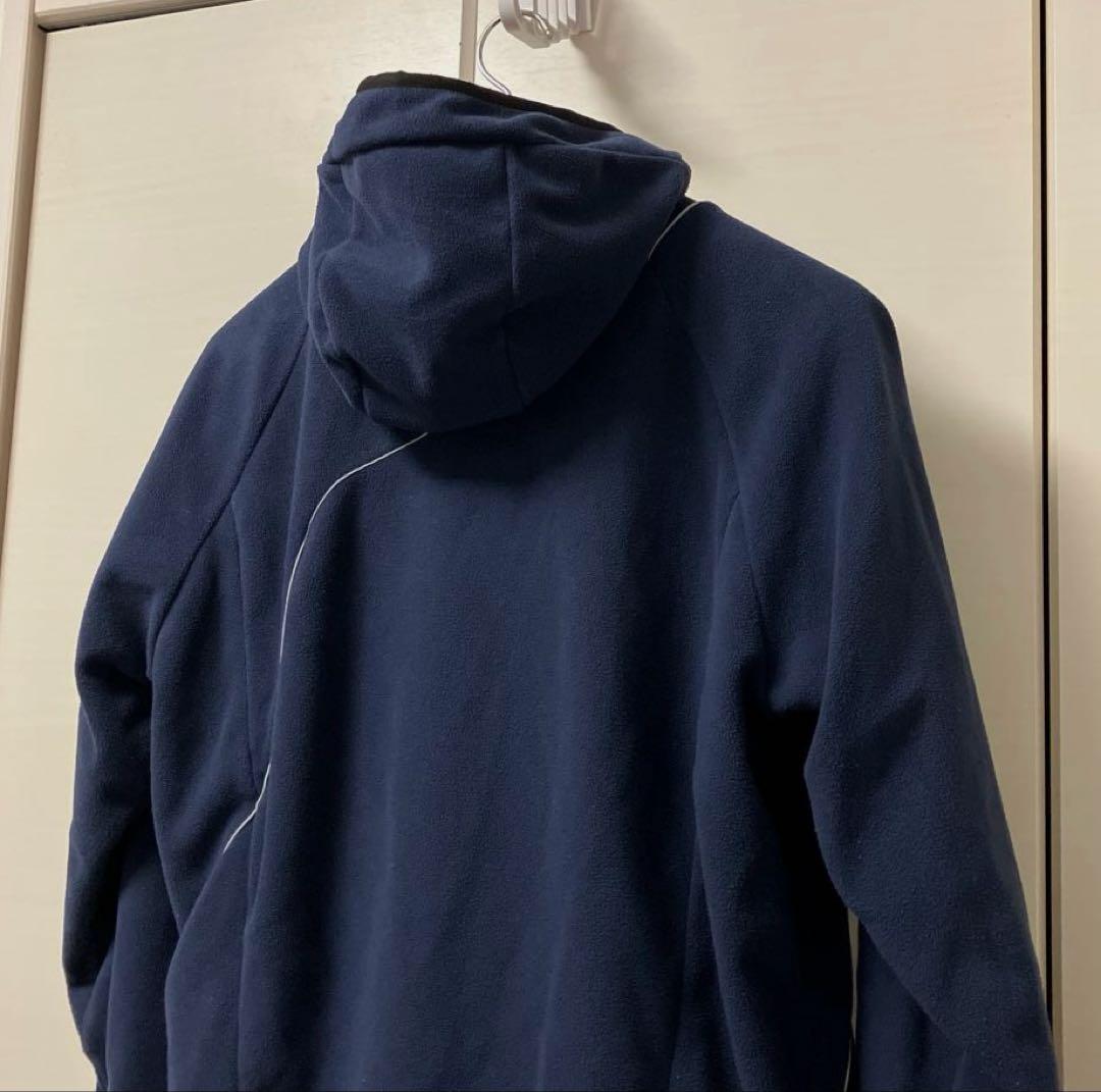 DESCENTE デサント ハーフジップ フリース パーカー メンズ L