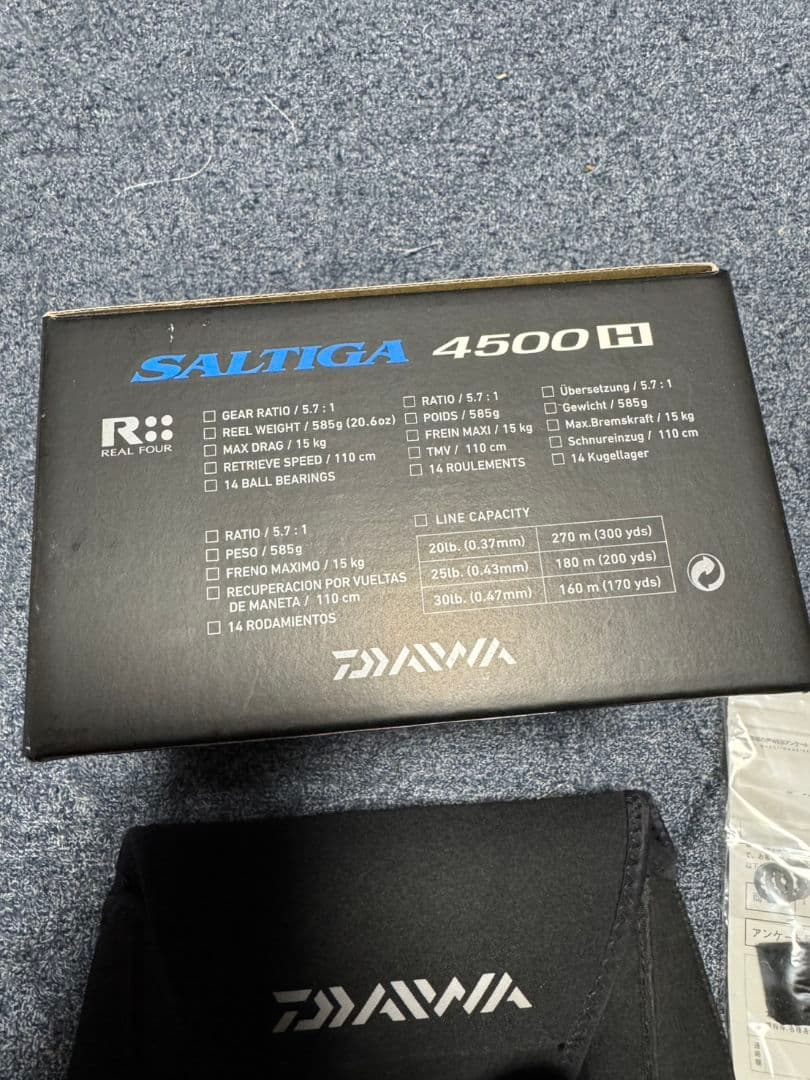 ダイワ 10ソルティガ 4500H 未使用