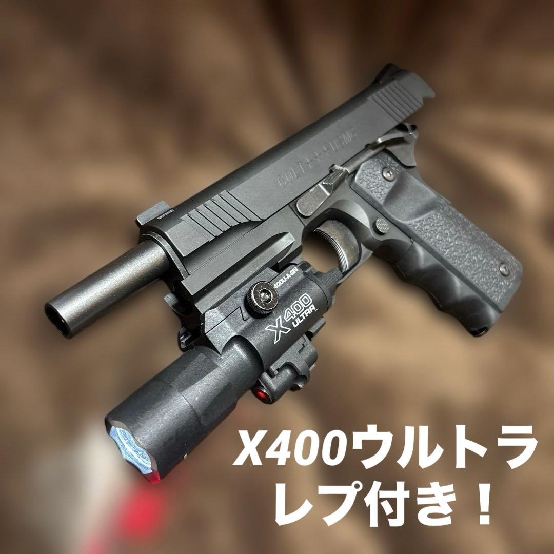 東京マルイ ガスブローバック M45A1 ブラック ガバメント MEU 好きにも