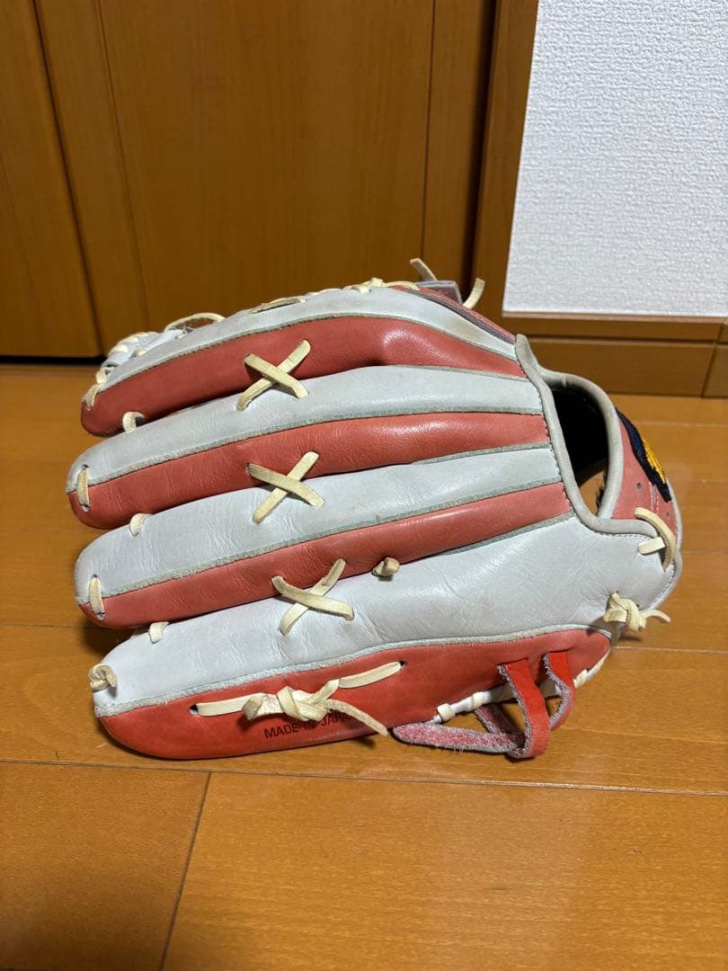 ZETT 軟式グローブ 赤星モデル