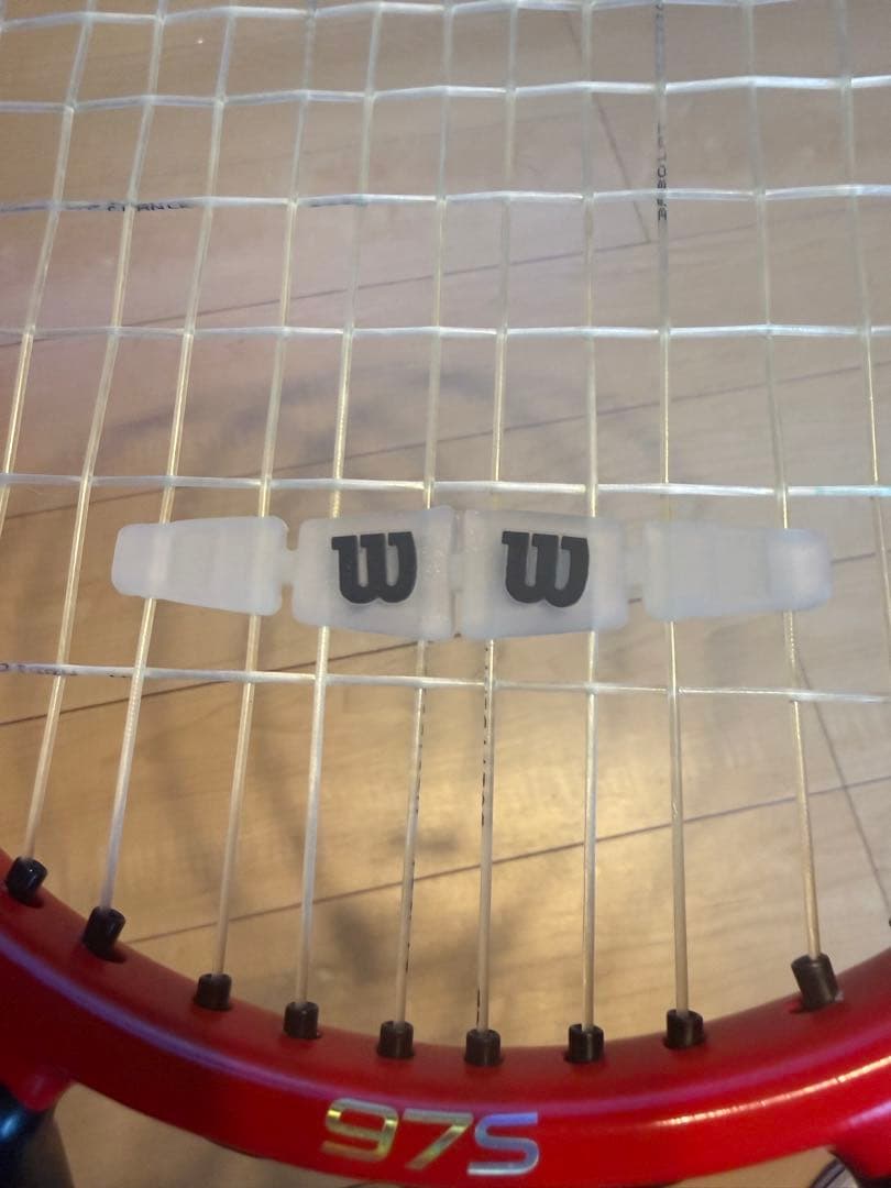 Wilson Pro Staff 975 テニスラケット 赤黒　（公式テニス）