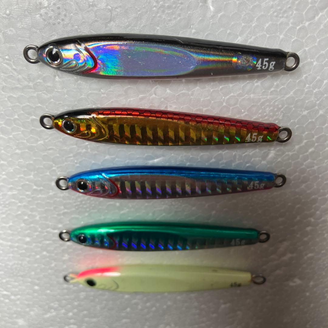 ◆20 極美品　ダイワ　TGベイト　45g 5点　SLJ　ジギング　タングステン