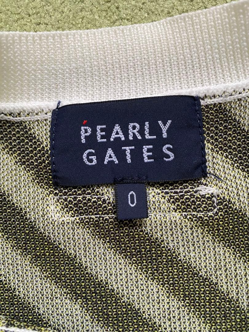 【美品】PEARLY GATES スマイリー薄手ニット