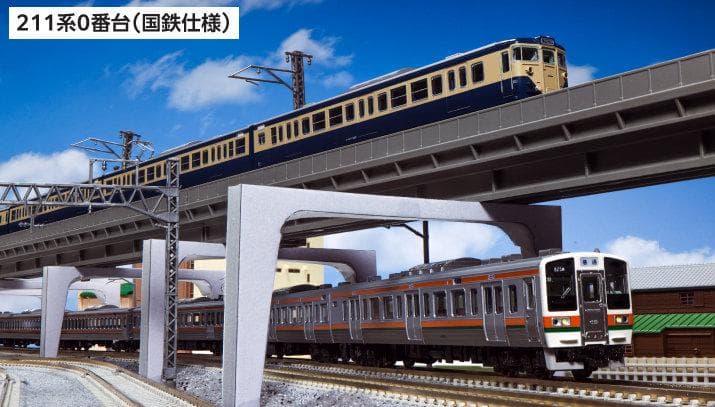 KATO 10-1850 211系0番台(国鉄仕様)15両セット 特別企画品