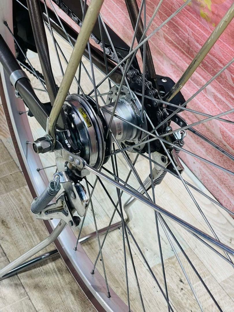 K2909 電動自転車パナソニック ママチャリ26インチ 8.9Ah 送料無料