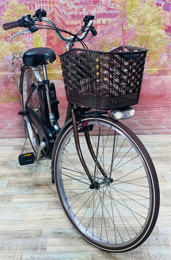 K2909 電動自転車パナソニック ママチャリ26インチ 8.9Ah 送料無料