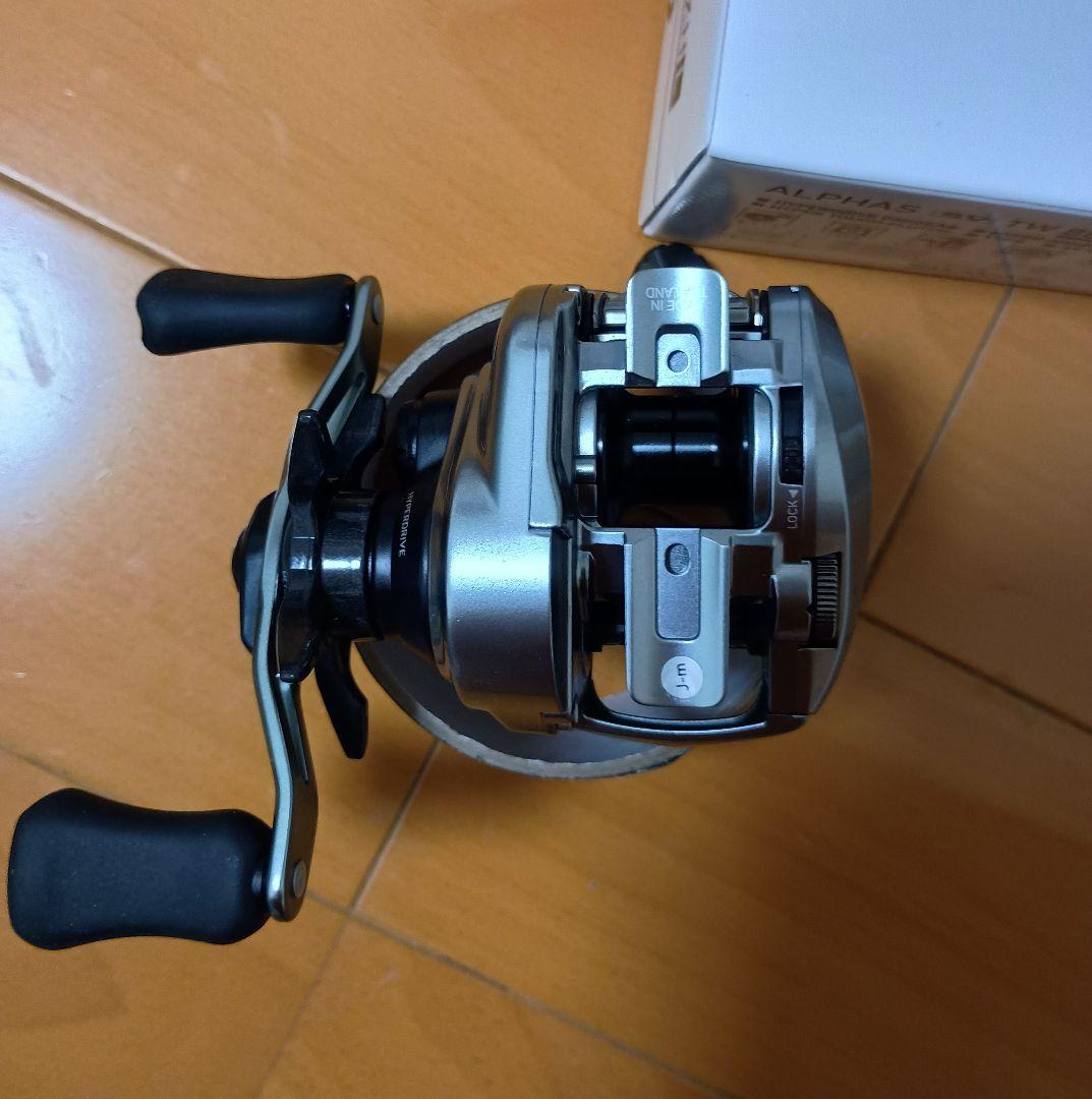 ダイワ アルファスSV TW 800XHL 改造品 社外スプール ドラグ音