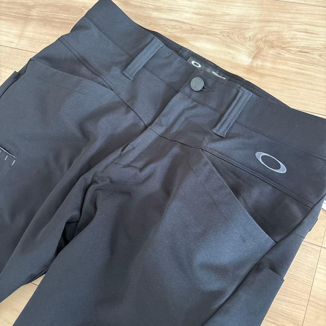 新品　オークリー　ゴルフ　メンズ　春〜秋　メンズ　テーパードパンツ　ブラック31