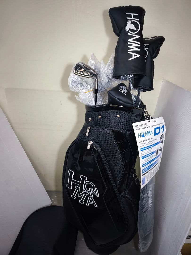 HONMA D1 クラブセット ブラック