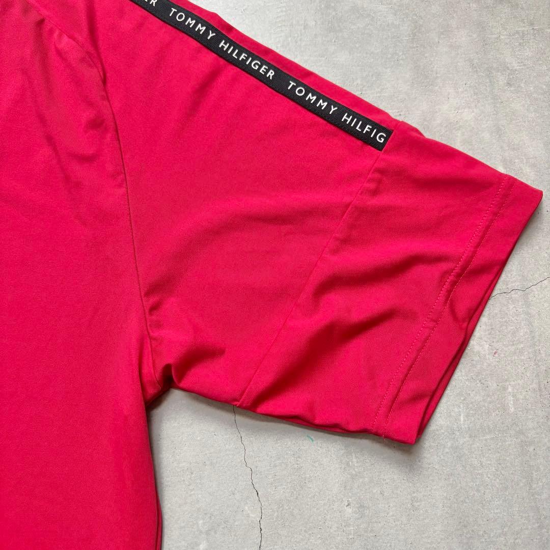   GOLF 半袖モックネックTシャツ XL 赤