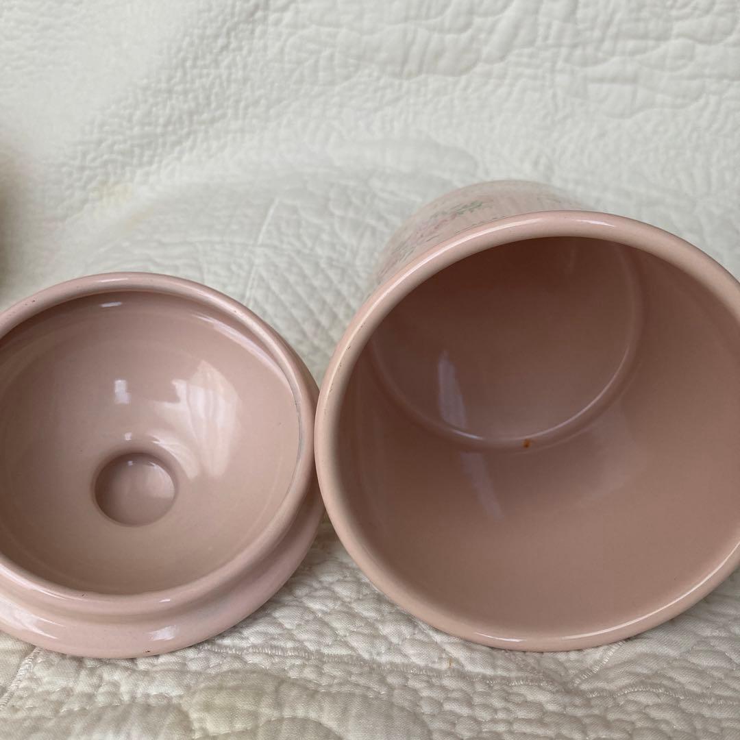 イマン　マリアローズ琺瑯キャニスター3個セット美品