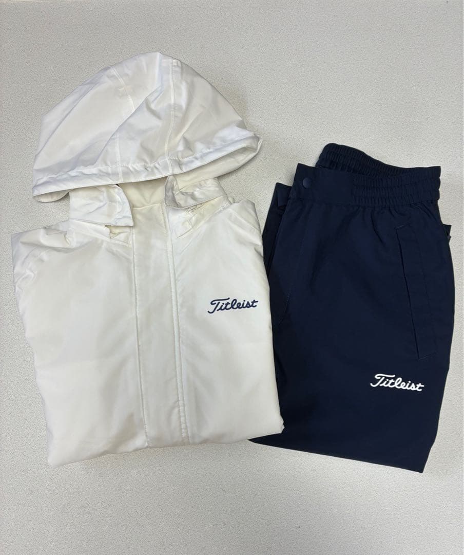 本日限定 Titleist ゴルフ レインウェア 上下セット スカートは無し