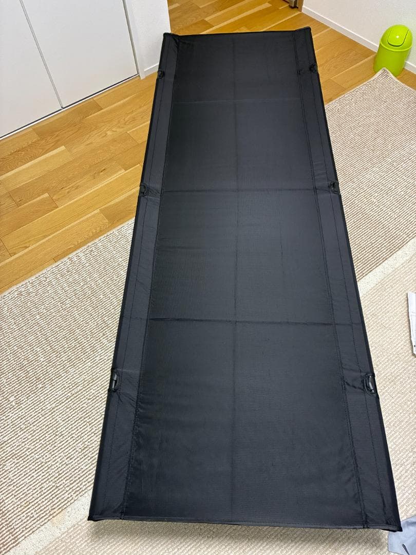 K*i様 ハイランダー 折りたたみコット ブラック HCA0195