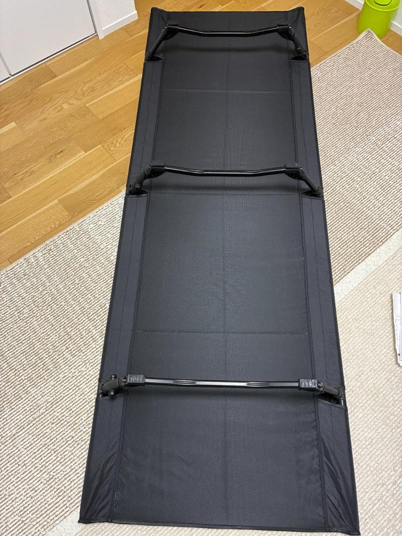 K*i様 ハイランダー 折りたたみコット ブラック HCA0195