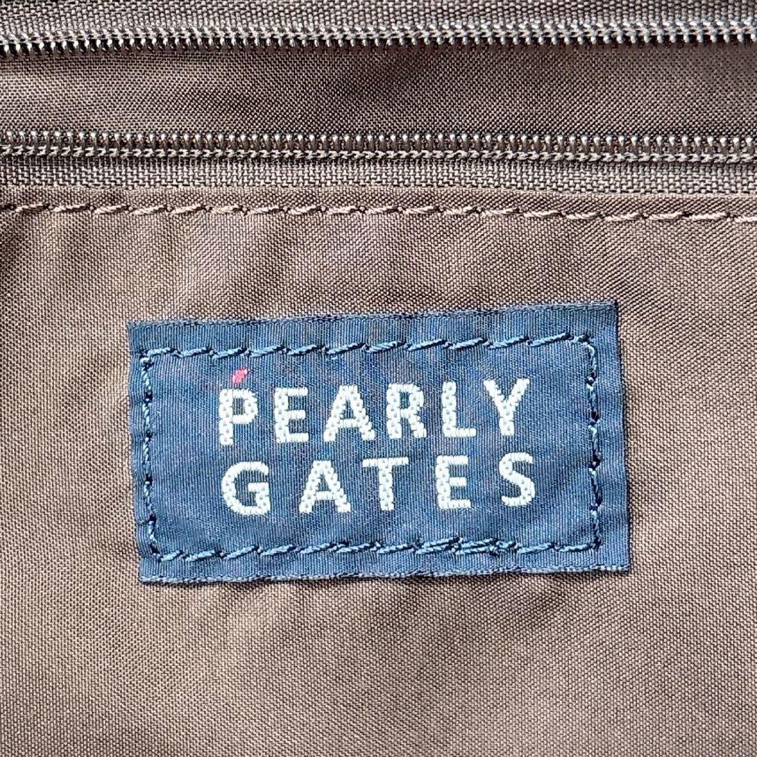 PEARLY GATES パーリーゲイツ ワッペン ロッカーバッグ カーキ