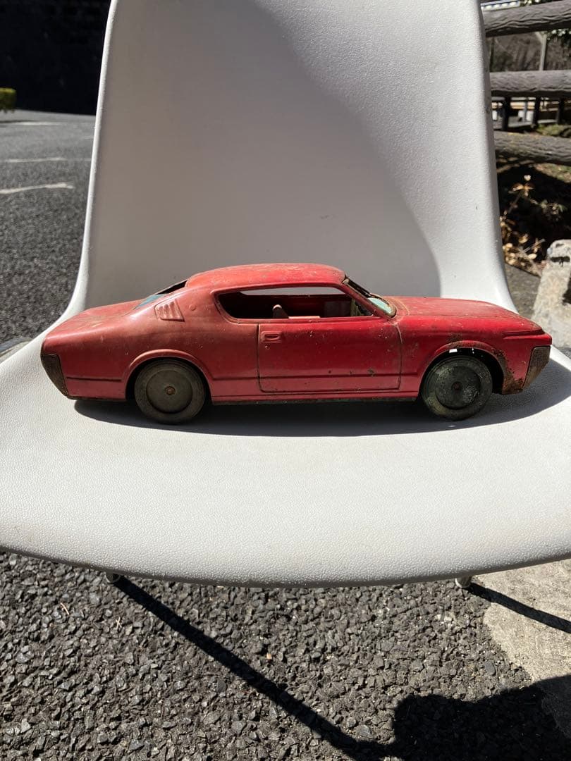60s70s昭和レトロ　AOSHIN ブリキカー　クラウン　TOYOTA