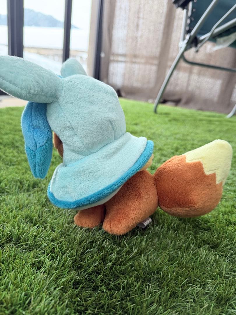 【全てタグ付】 ポケセン限定レア3体セット （イーブイ・カプコケコ・ミニリュウ）