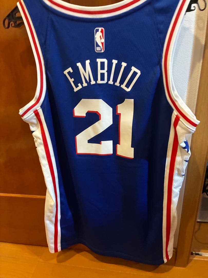 PHILA EMBIID 21番 ユニフォーム　エンビード