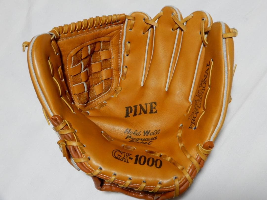 昭和レトロ　Matsukan　PINE GXー1000　軟式野球グローブ　デッド