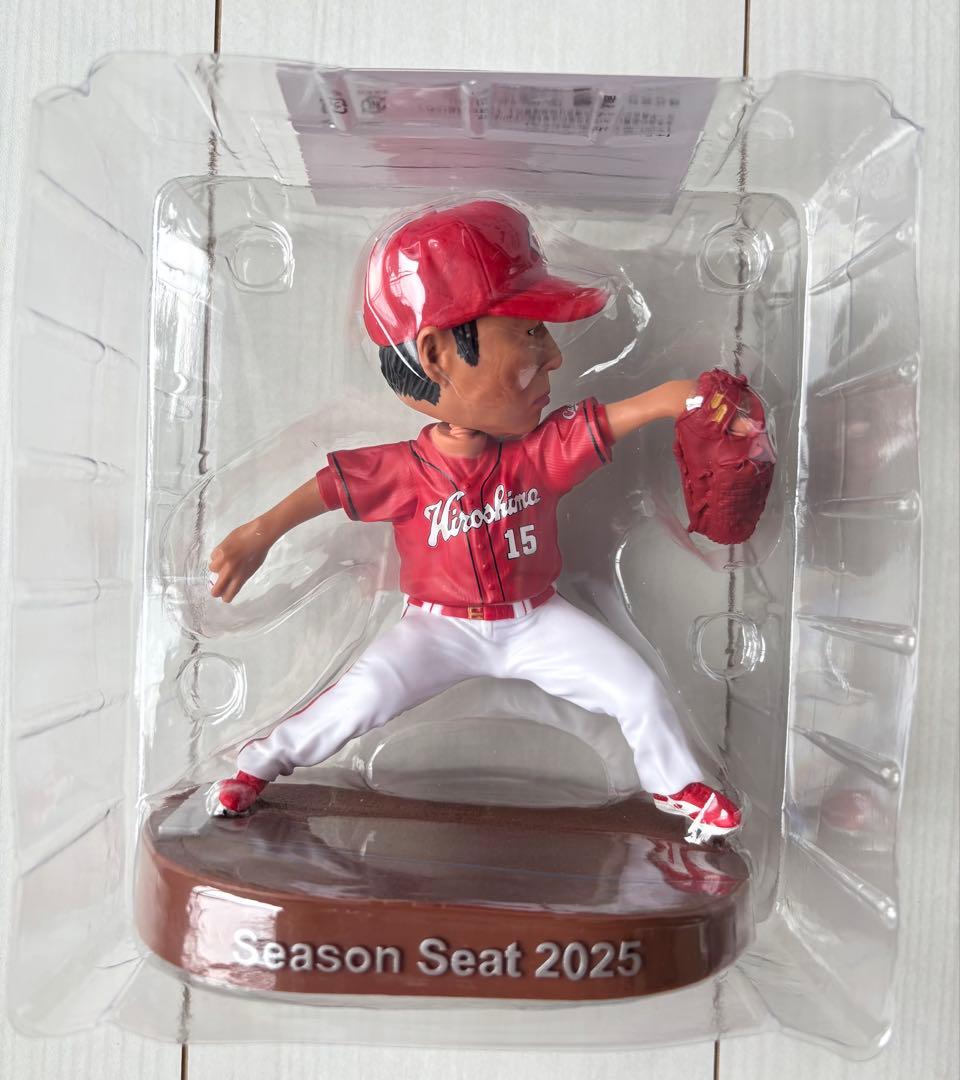 2025Season Seat黒田 新井監督　ボブルヘッドセット