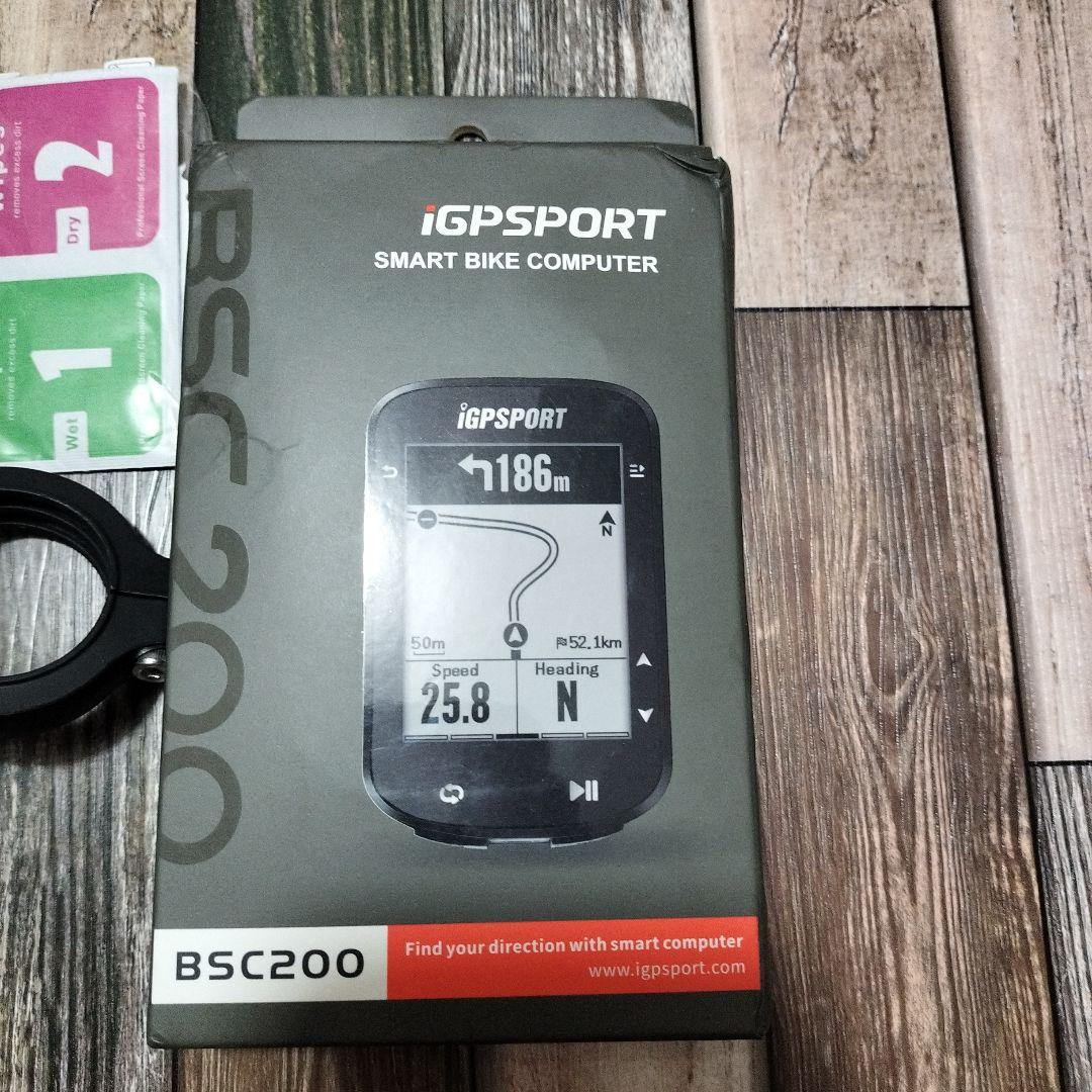 年末値下②箱崩れ【iGPSPORT】BSC200　サイクルコンピューターセット