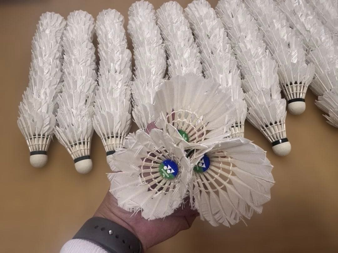 使用済みバドミントンシャトル 120個 ⑥