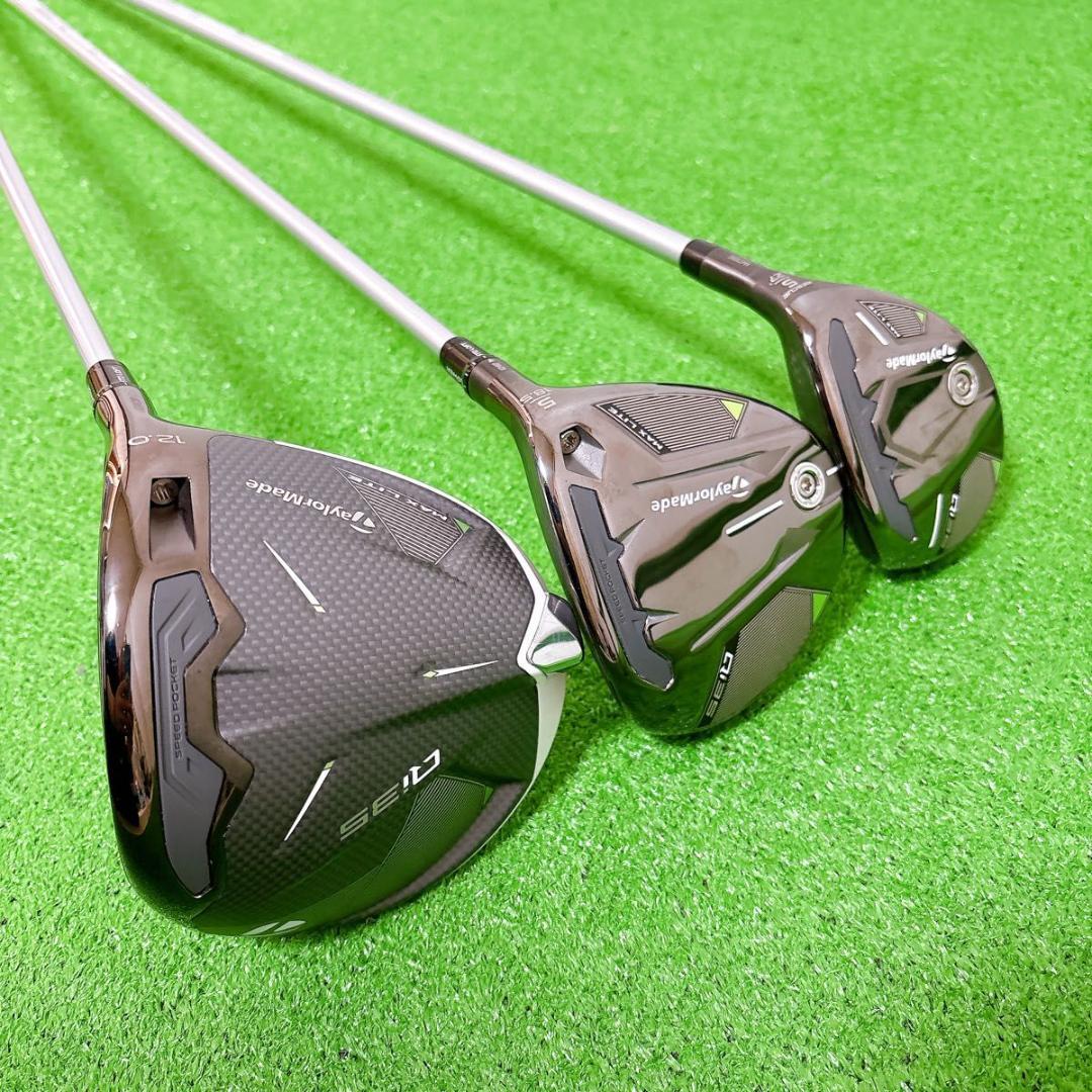 高年式　TaylorMade テーラーメイド　QI35 レディース　3本セット
