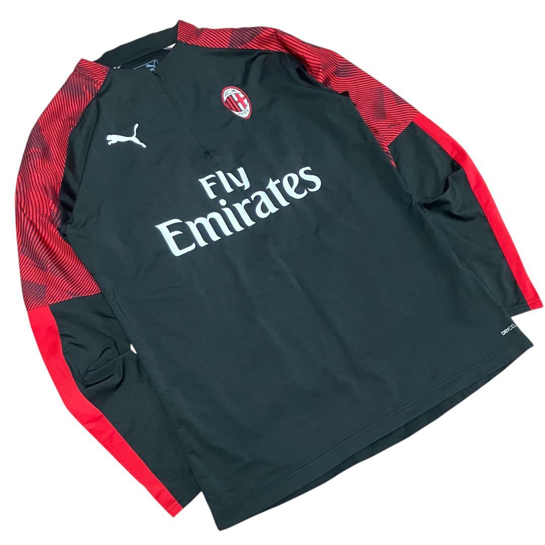 PUMA AC MILAN ACミラン トレーニングトップ ドリルトップ M