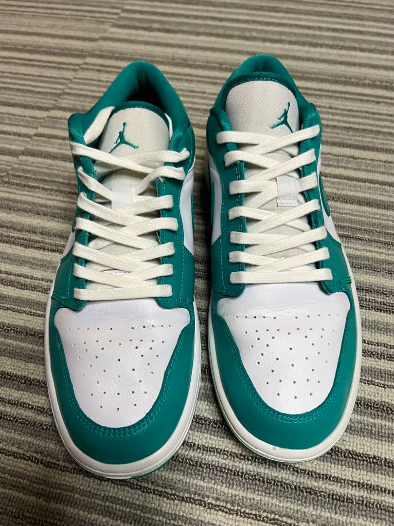 シューズ(男性用) NIKE AIR JORDAN 1 LOW NEW EMERALD 29cm