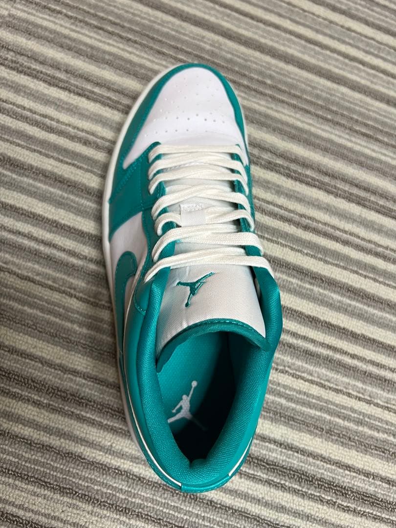 シューズ(男性用) NIKE AIR JORDAN 1 LOW NEW EMERALD 29cm