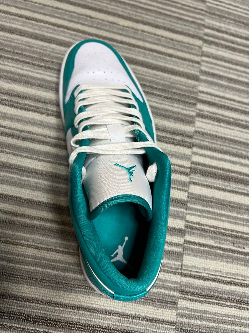 シューズ(男性用) NIKE AIR JORDAN 1 LOW NEW EMERALD 29cm