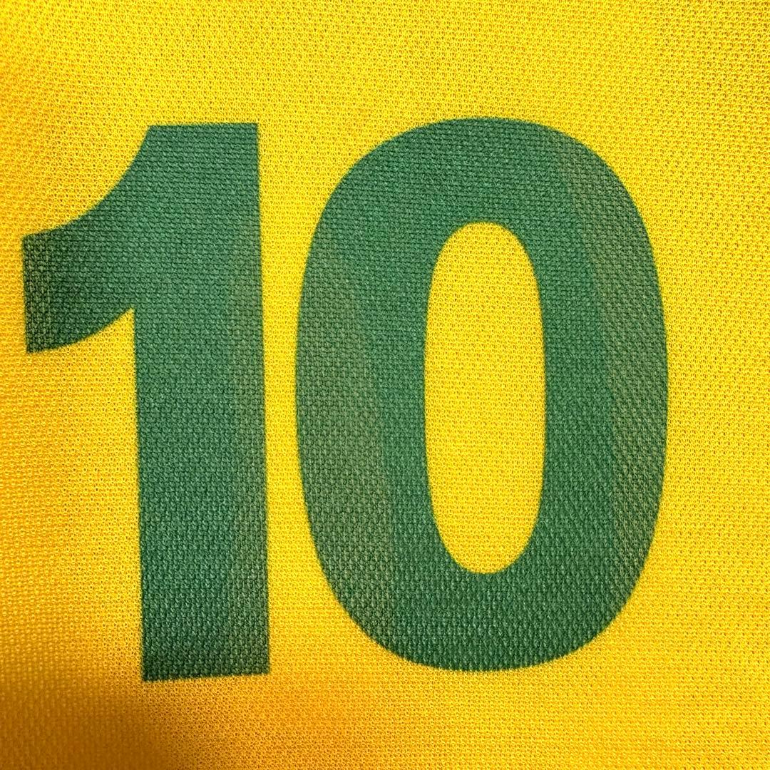 ブラジル製ブラジル代表リバウドシャツ10番サッカーワールドカップ