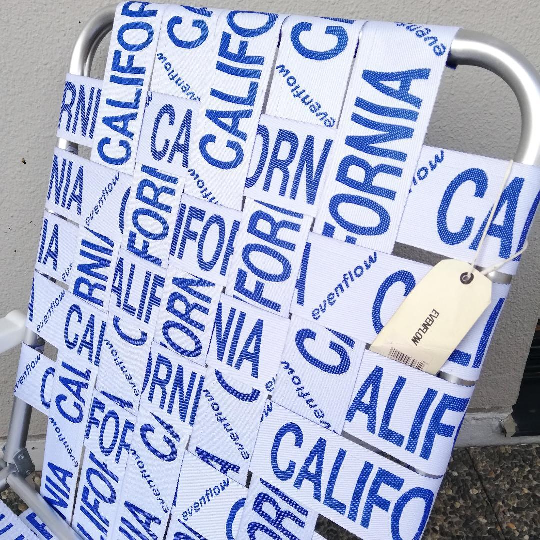 廃盤 希少 ◆ EVENFLOW イーブンフロー ビーチチェア カリフォルニア