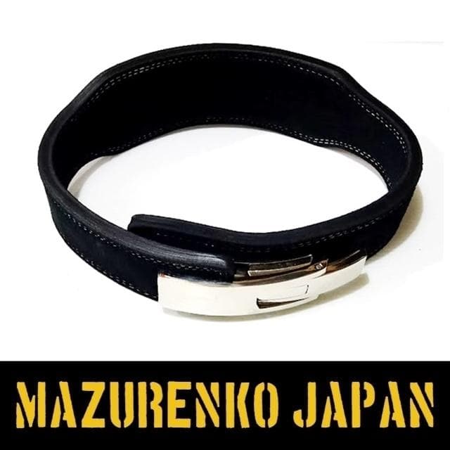 (S)本牛革OEMレバーアクショントレーニングベルト(ボディビルタイプ)